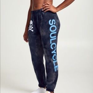 SoulCycle X Aviator nation tie dye pants medium